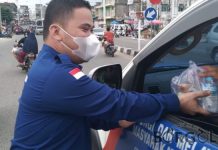 DPD SPI Rohul Gandeng Pengadilan Negeri Pasir Pangaraian Dan PT Indomakmur Sawit Berjaya Berbagi Takjil Gratis