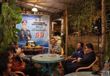 Kapolres Rohul Bagi Kebahagiaan Bersama Puluhan Insan Pers, Momen HPN Ke 74