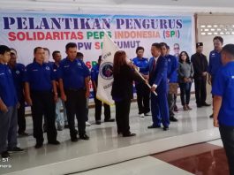 Ketum SPI Lantik DPW Sumut dan Membuka Secara Resmi SKW Perdana SPI di Sumut