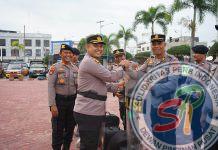 Polres Dumai Menggelar Apel Kesiapan Antisipasi Kebakaran Hutan dan Lahan