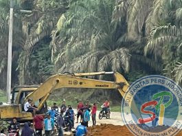 Masyarakat dan Warga Gereja Resah : Jalan masuk PT NHR di Putus Diduga Sudah Terkondisikan