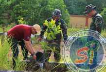 Komandan Dandim 0303/Bengkalis Gelar Kegiatan Peduli Alam di Pelabuhan Roro