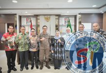 Jalin Silaturahmi Yang Baik, Kejati Riau Sambut Kunker Bupati Bengkalis