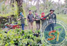 Banjir Terjadi Dibeberapa Wilayah Riau, BPDAS Bersama Yayasan Sahabat Alam Rimba Menanam Berbagai Bibit Pohon