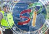 Sukseskan Pemilu 2024, Sat PJR Ditlantas Polda Riau Membagikan Brosur dan Menpelkan Stiker Anti Hoax Pada Pengendara Yang Lewat Dijalan Tol