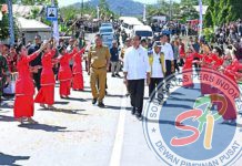 Presiden Joko Widodo Resmikan Pelaksanaan IJD dan di Sambut Baik Masyarakat Provinsi Sulut