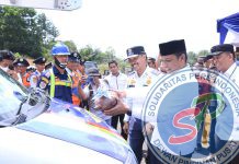 Pj Walikota Launching Mobil Layanan Cepat LPJU dan Bus TMP Gratis Bagi ASN