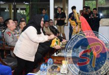 Bupati Kasmarni Hibahkan BMD Ke Polres Bengkalis, Disaksikan Kapolda Riau