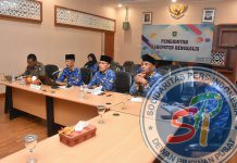 Pemda Bengkalis Ikuti Rapat Persiapan Harlah Pancasila 2024 Secara Daring