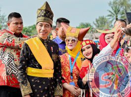 Upacara Harlah Pancasila 2024 di Kota Dumai Di Hadiri Bupati Kasmarni Yang Dipimpin Joko Widodo Presiden RI