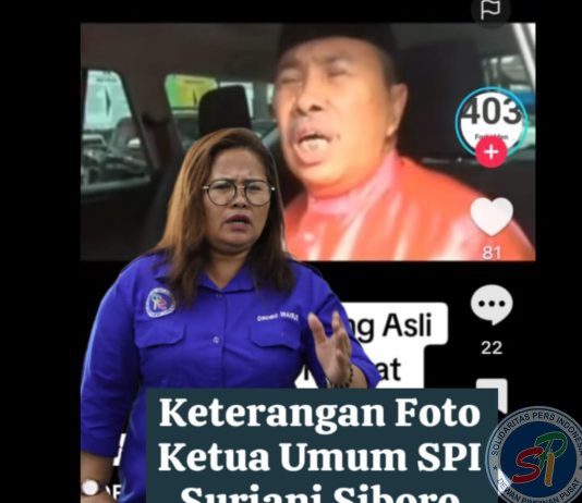 DPP SPI Kecam Sikap Syamsuar Terhadap Wartawan yang Bertugas