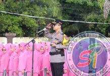 Perayaan Hari Bhayangkara ke 78, Sebanyak 33 Personel Polres Inhil Naik Pangkat