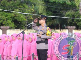 Perayaan Hari Bhayangkara ke 78, Sebanyak 33 Personel Polres Inhil Naik Pangkat