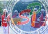 Penurunan Bendera Merah Putih Ke 79 RI di Lapangan Gajah Mada