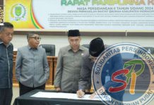 Rapat Paripurna DPRD Inhil Juga Turut Dihadiri Oleh Pj Bupati