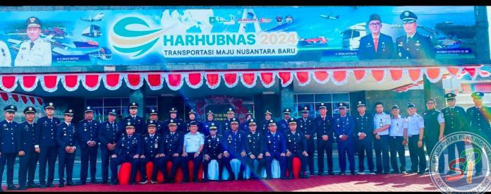 Bupati Bengkalis Pimpin Apel Harhubnas 2024, Transportasi Maju Nusantara Baru