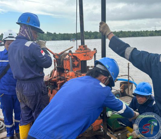 Bukti Komitmen Pemkab Bengkalis Dan Pemprov Riau Pekerjaan Jembatan Pulau Bengkalis – Daratan Sumatra (Pakning) Terus Digesa