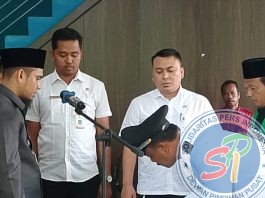 Ini Pesan Camat Bengkalis Kepada Penjabat Desa Kuala Alam Yang Baru Dilantik
