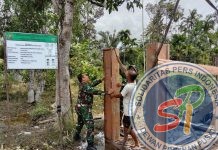 Kodim 0314/Inhil Kebut Pembangunan Sumur Bor untuk Masyarakat