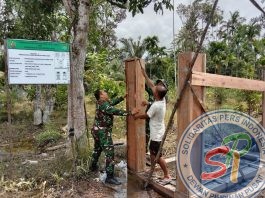 Kodim 0314/Inhil Kebut Pembangunan Sumur Bor untuk Masyarakat