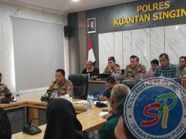 Hadirkan Pemkab Di Polres Kuansing Janjikan Akan Segera Data OTK Yang Ada Di Lahan Masyarakat dan Suruh Keluar