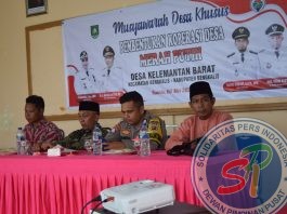 Musyawarah Desa Kelemantan Barat Membentuk Koperasi Desa Merah Putih
