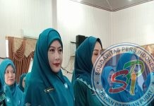 Kukuhkan Ketua Sekaligus Pelantikan Pengurus TP PKK Rohil, Wakil Bupati : PKK Harus Mampu Membawa Perubahan Kesejahteraan Masyarakat