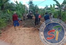 Perbaiki Jalan Rusak Kali Pohan Anggota BPKep Jadi Ketua Pelaksana