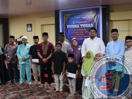 Disdik Bengkalis Mengadakan Bukber dan Santuni Anak Yatim Bersama Pengawas Purna Tugas