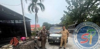 Sampah Kampar Dibuang ke Air Hitam Pekanbaru, Tiga Pelaku dan Delapan Kendaraan Diamankan